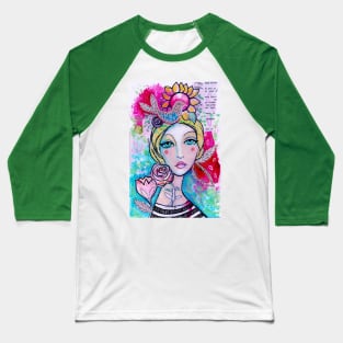 Flower Girl Baseball T-Shirt